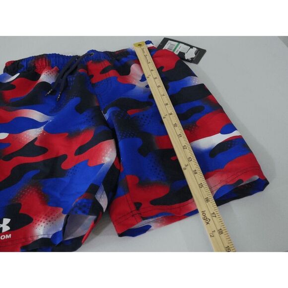 Under Armour Boys' YOUTH USA Street Camo Volley Swim Trunk Shorts L - Picture 8 of 8